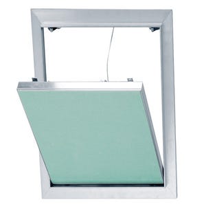 Trappe de visite aluminium, plaque 600 x 600 mm - PLACOPLATRE