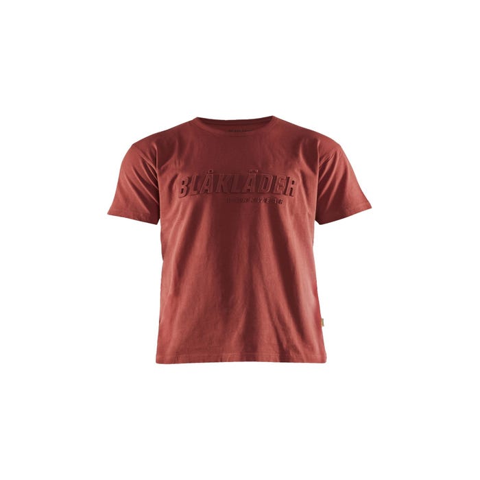T-shirt de travail 3D rouge T.XXXL - BLAKLADER