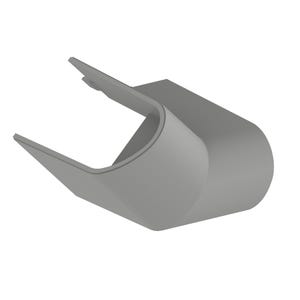 Cache pour barre d'appui coudée Onyx2 couleur gris perle - AKW