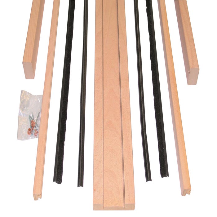 Kit d'habillage pour châssis à galandage Larg.73 à 93 cm