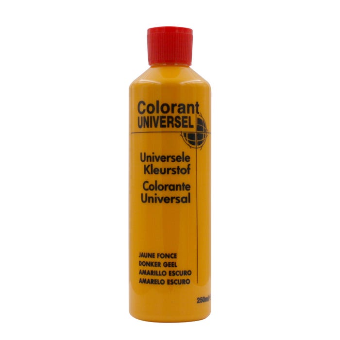 Colorant universel pour peinture aqueuse ou solvantée jaune fonce 250 ml - RICHARD COLORANT