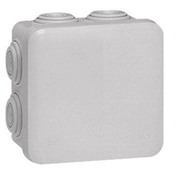 Boîte de dérivation étanche Dim.80 x 80 mm blanc Plexo IP55 - LEGRAND 