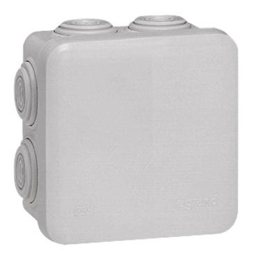 Boîte de dérivation étanche Dim.80 x 80 mm blanc Plexo IP55 - LEGRAND 