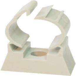 Tube-ring Diam.20 simple blanc boite de 100