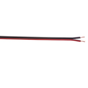 Câble HI-FI rouge/noir 2 x 0,75 mm² Long.10 m