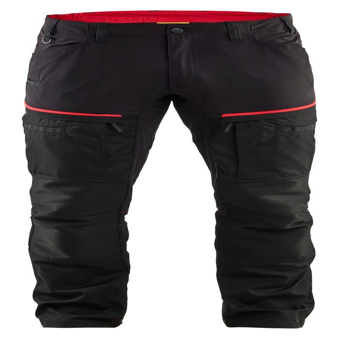 Pantalon de travail Noir/Rouge T.44 1456 - BLAKLADER