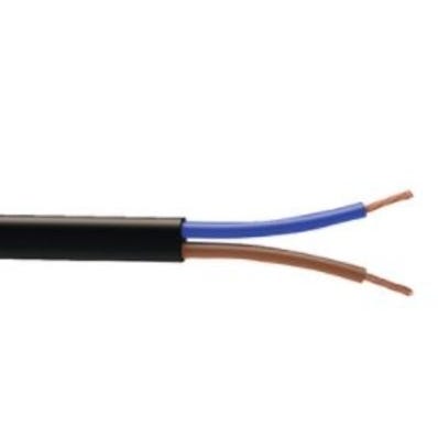 Cable électrique HO3VVH2F 2x0,75 mm² 15 m noir -NEXANS FRANCE 