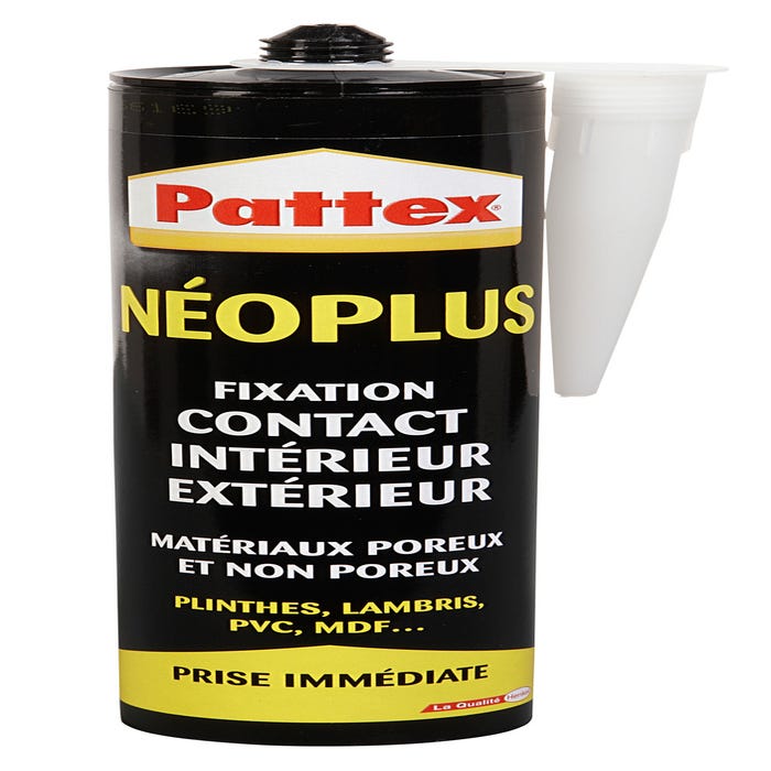 Lot de 3 colles de fixation contact 390 g Néoplus - PATTEX