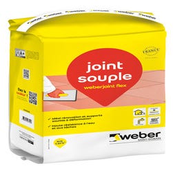 Joint souple beige crème 5 Kg Weberjoint flex - WEBER