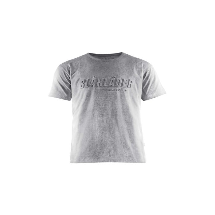 T-shirt de travail 3D gris T.L - BLAKLADER