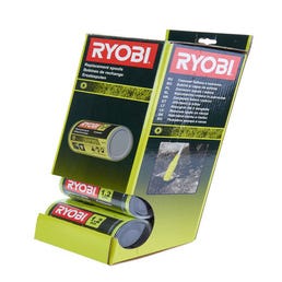 Lot 3 bobines double fil diam. 1,5 mm pour coupe-bordures électriques - RAC149 RYOBI 