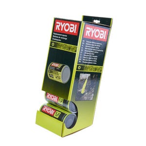 Lot 3 bobines double fil diam. 1,5 mm pour coupe-bordures électriques - RAC149 RYOBI 