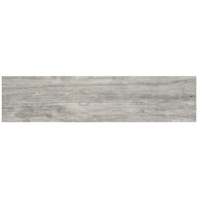 Carrelage sol extérieur effet bois l.15 x L.60 cm - Out&In Grey Kane