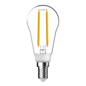 Ampoule classe énergétique A filament forme mini globe blanc chaud développant 485 Lumens (équivalent 41W) de la marque Energetic