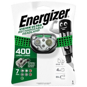 Lampe torche frontale rechargeable 400 lm - ENERGIZER
