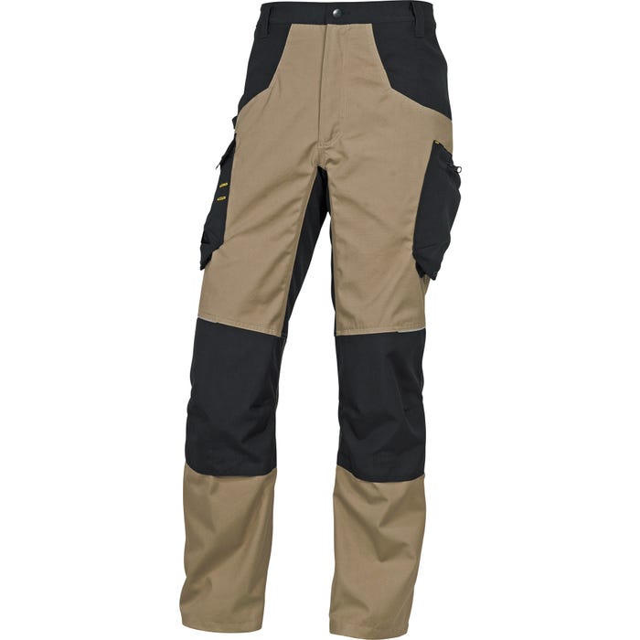 Pantalon de travail beige / noir T.XL Mach5 - DELTA PLUS