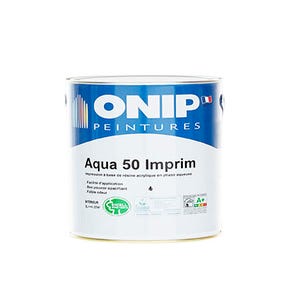 Sous-couche plaque de plâtre acrylique 3 L Aqua50 - ONIP