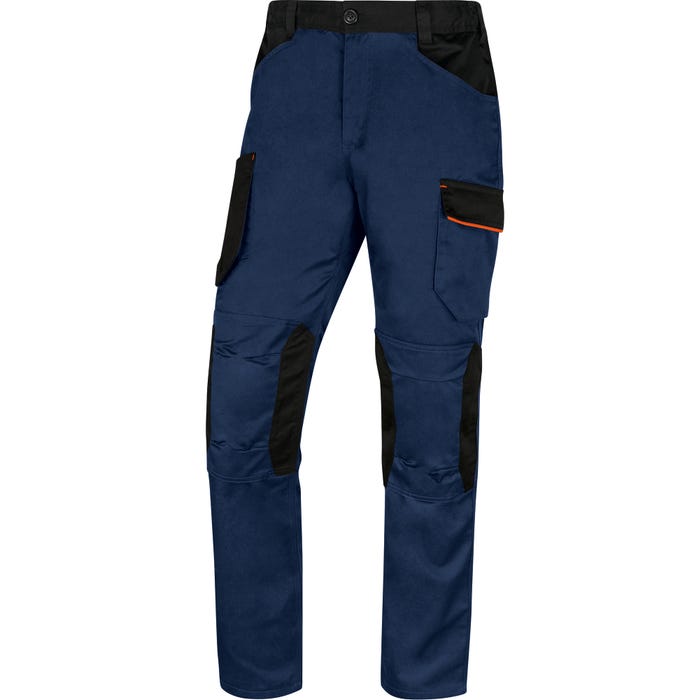 Pantalon de travail Marine/Orange T.XL MACH2 - DELTA PLUS