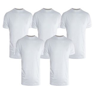 Lot de 5 t-shirt blanc l