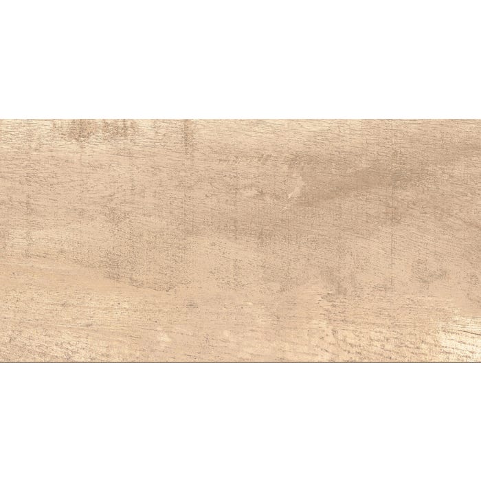 Carrelage sol intérieur effet bois l.30x L.60cm - Vanoise Chêne