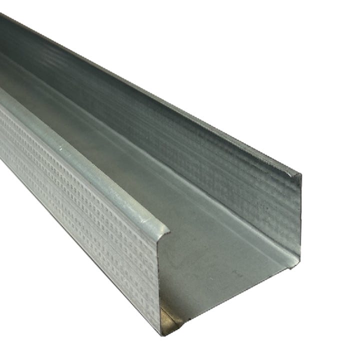 Montant métallique 70/35 mm Long.3 m NF - ISOLPRO