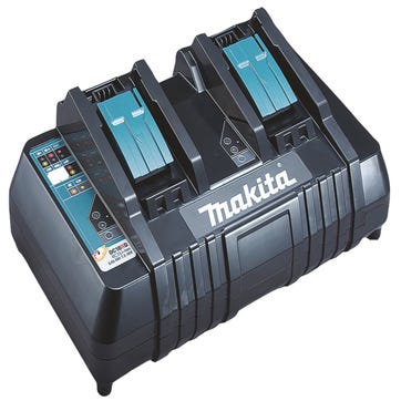 Chargeur rapide 2 batteries Makstar Li-Ion 14,4 à 18 V - DC18RD MAKITA