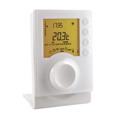 Thermostat programmable pour chaudière ou PAC Tybox 117 - DELTA DORE