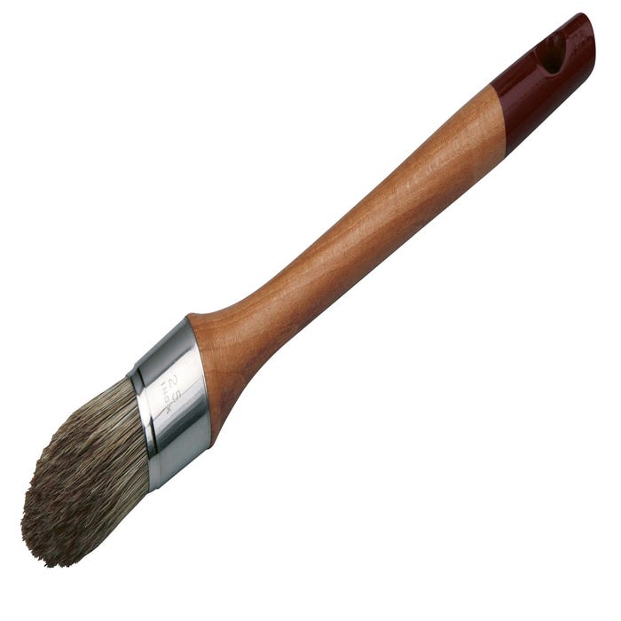 Pinceau brosse à rechampir traitement bois 3/0 - ROULOR