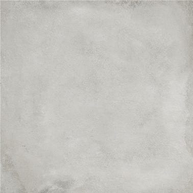 Carrelage intérieur gris effet béton l.61,5 x L61,5 cm Fattoamano