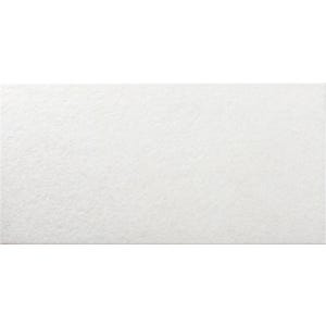 Faïence blanc relief l.29 x L.59 cm Lave 