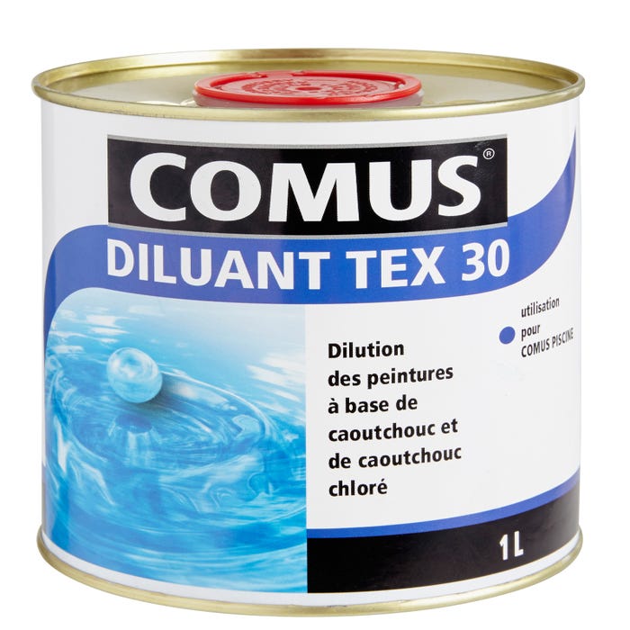Diluant peinture piscine COMUS TEX 30 1L