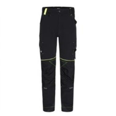 Pantalon de travail Noir/Jaune stretch T.40 Sacha - NORTH WAYS