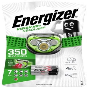 Lampe frontale 350 lm Vision HD+ - ENERGIZER