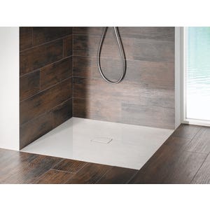Receveur de douche avec surface solide 90x90 cm Poresta® Loft 