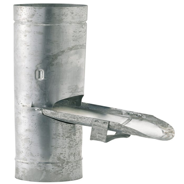 Récupérateur d’eau en zinc Diam.80 mm