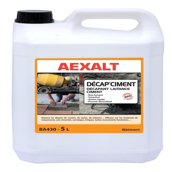 Décapant laitance de ciment 5 L - AEXALT