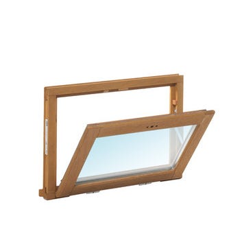 Fenêtre abattant bois H.45 x l.100 cm oscillo-battant 1 vantail Pin