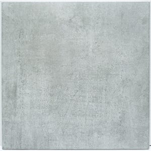 Carrelage de sol intérieur gris effet béton l.45 x L.45 cm Metropole