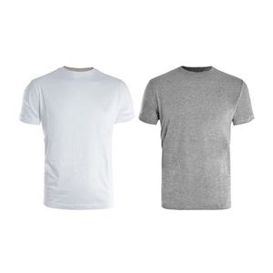 Lot de 2 T-shirt blanc / gris T.L - KAPRIOL