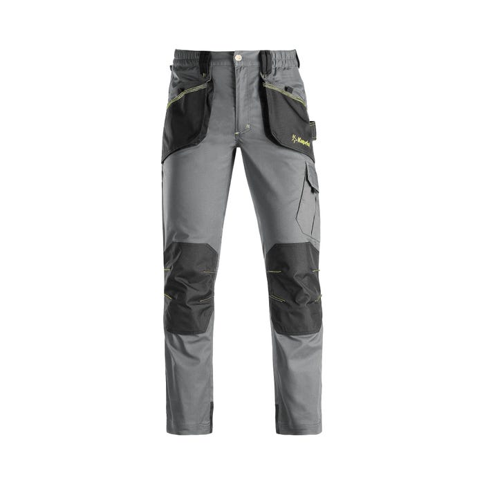 Pantalon de travail gris/noir T.L SPOT - KAPRIOL