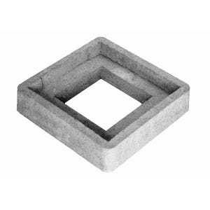 Couronnement beton 30x30 emb pour fonte