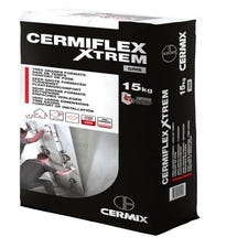 Mortier colle Cermiflex Xtrem  C2S2ETG Gris 15kg - CERMIX