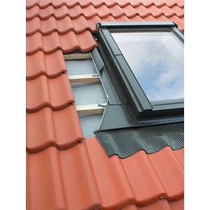 Raccord pour fenêtres de toit tuile haute l.55 x H.78 cm - FAKRO