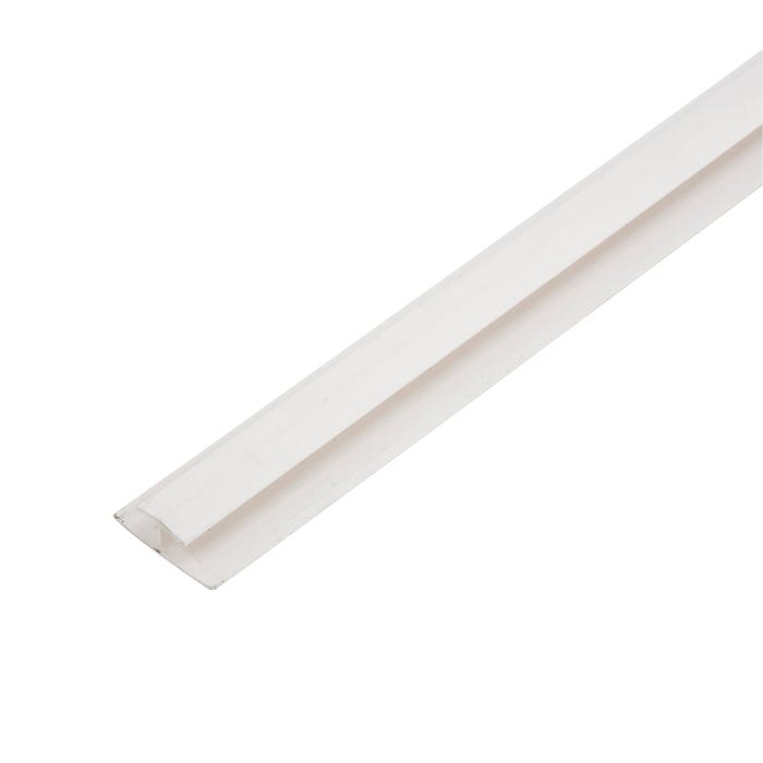 Profil de jonction PVC blanc Long.2,6 m