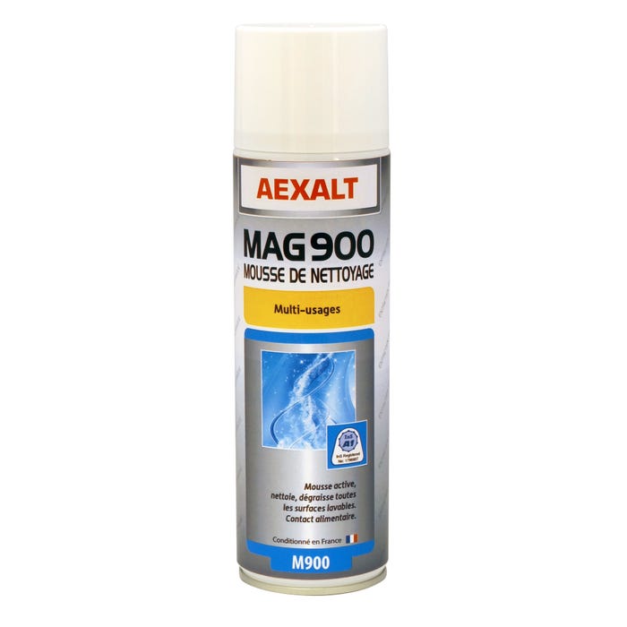 Mousse de nettoyage aerosol 650 ml Mag 900 - AEXALT
