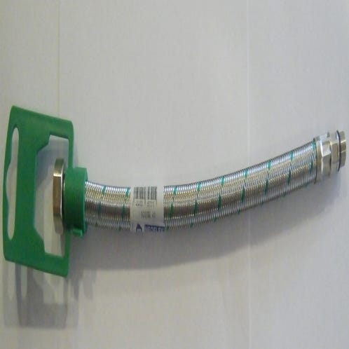 Flexible sanitaire DN8 Femelle 12 x 17 (3/8") - Mâle 10/100 Long.500 mm Greenflex