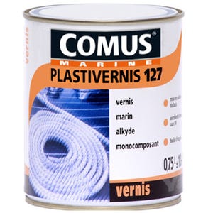 Vernis marin brillant 0,75 L Plastivernis 127 - COMUS