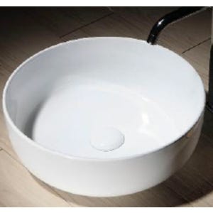 Vasque céramique l.38,5 x P.38,5 cm Round