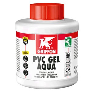 Colle pvc gel aqua 500 ml -GRIFFON