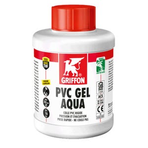 Colle pvc gel aqua 500 ml -GRIFFON